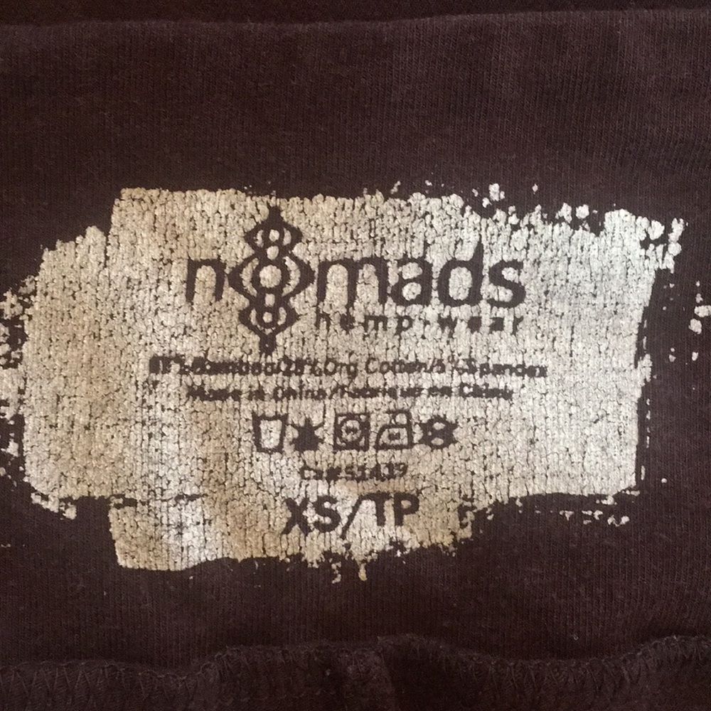 Nomads Hemp Wear Bamboo/Organic Cotton Capris - Picture 6 of 6